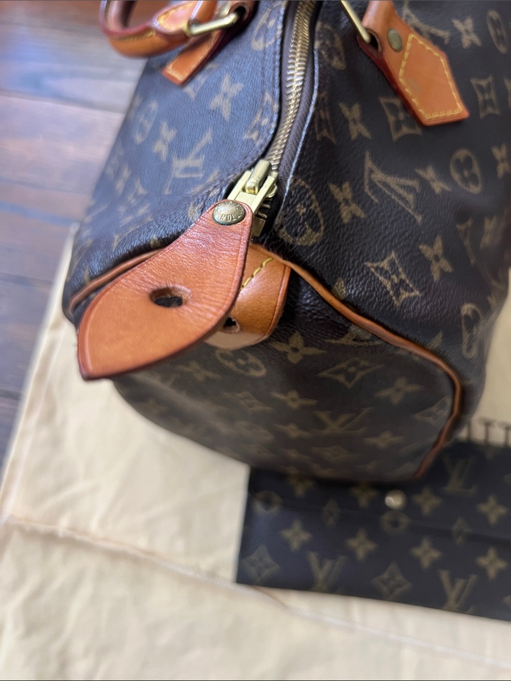 Louis Vuitton Monogram speedy 35 with wallet - Picture 6 of 16